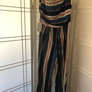 J for Justify Dresses - Super soft striped jumpsuit. Size 1X J for Justify Dresses - Super soft striped jumpsuit. Size 1X